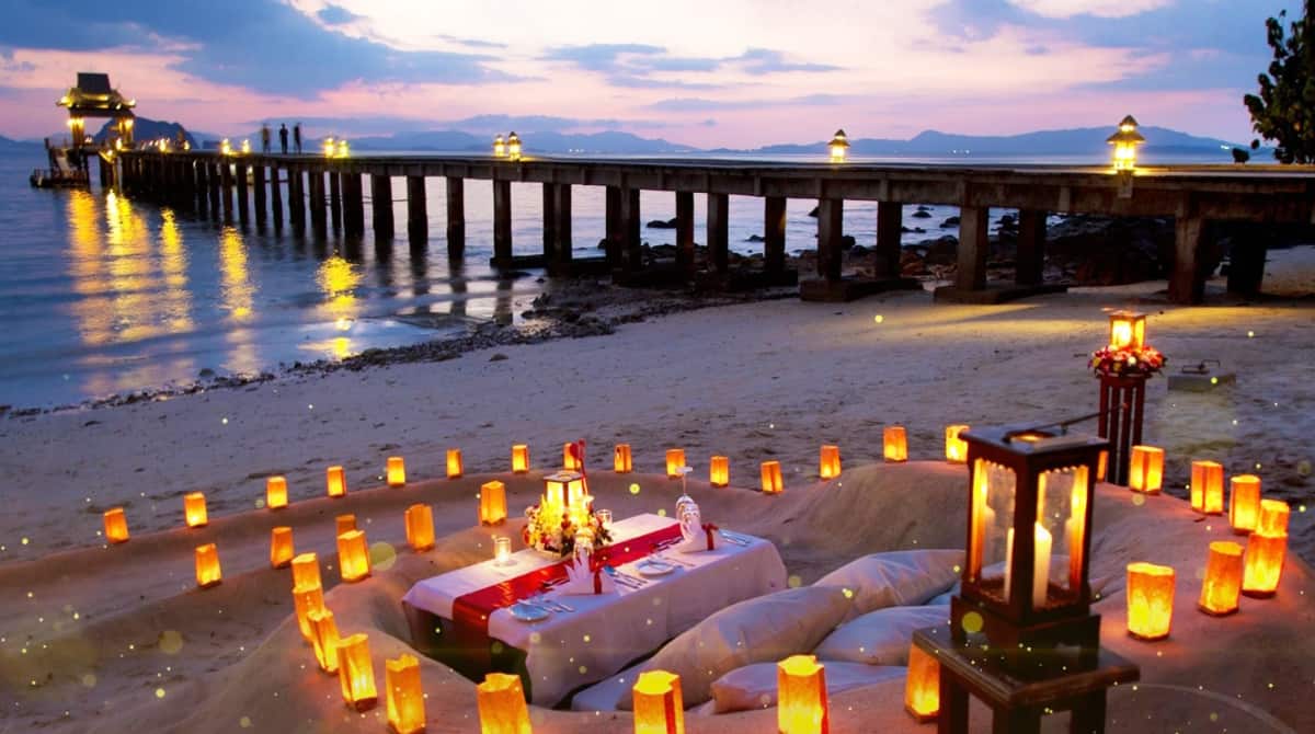 Santhiya Private Dinner for Couples in Thailand