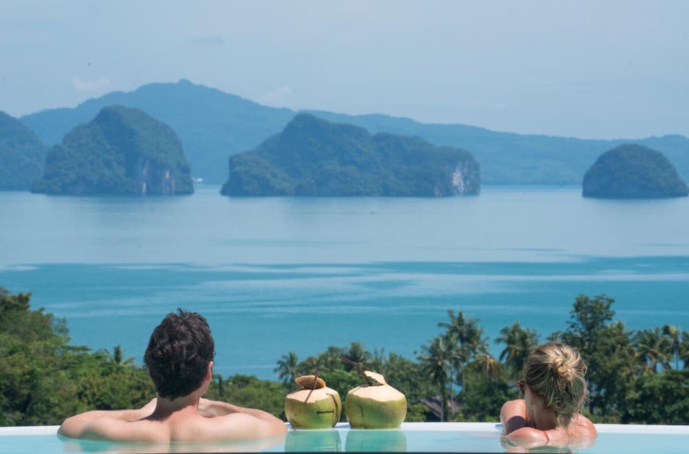 9 Hornbills luxury tented resort Koh Yao Noi Thailand with private infinity pool