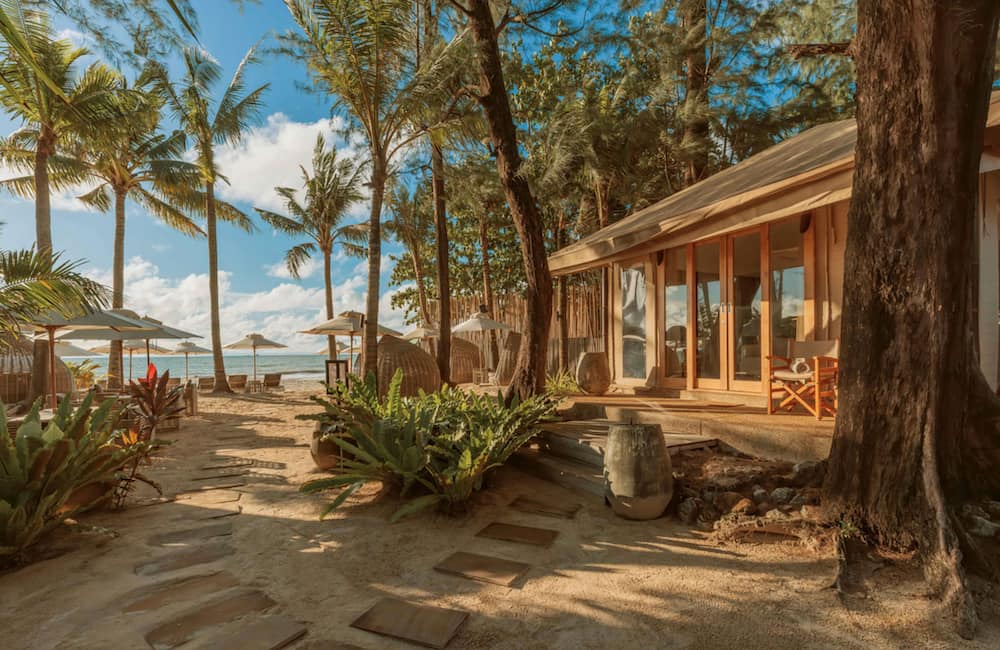 Twinpalms tented camp in Phuket Thailand with lagoon tents