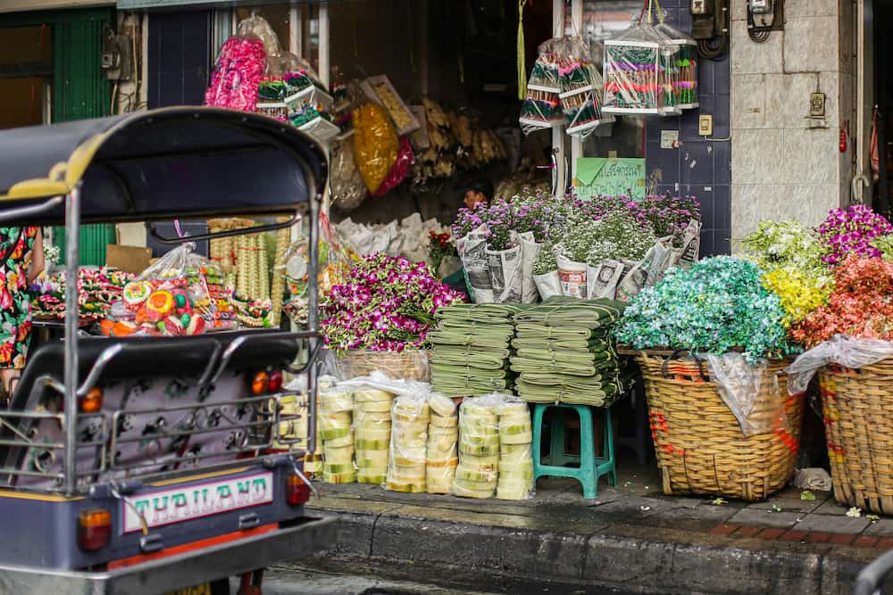 bangkok flower market