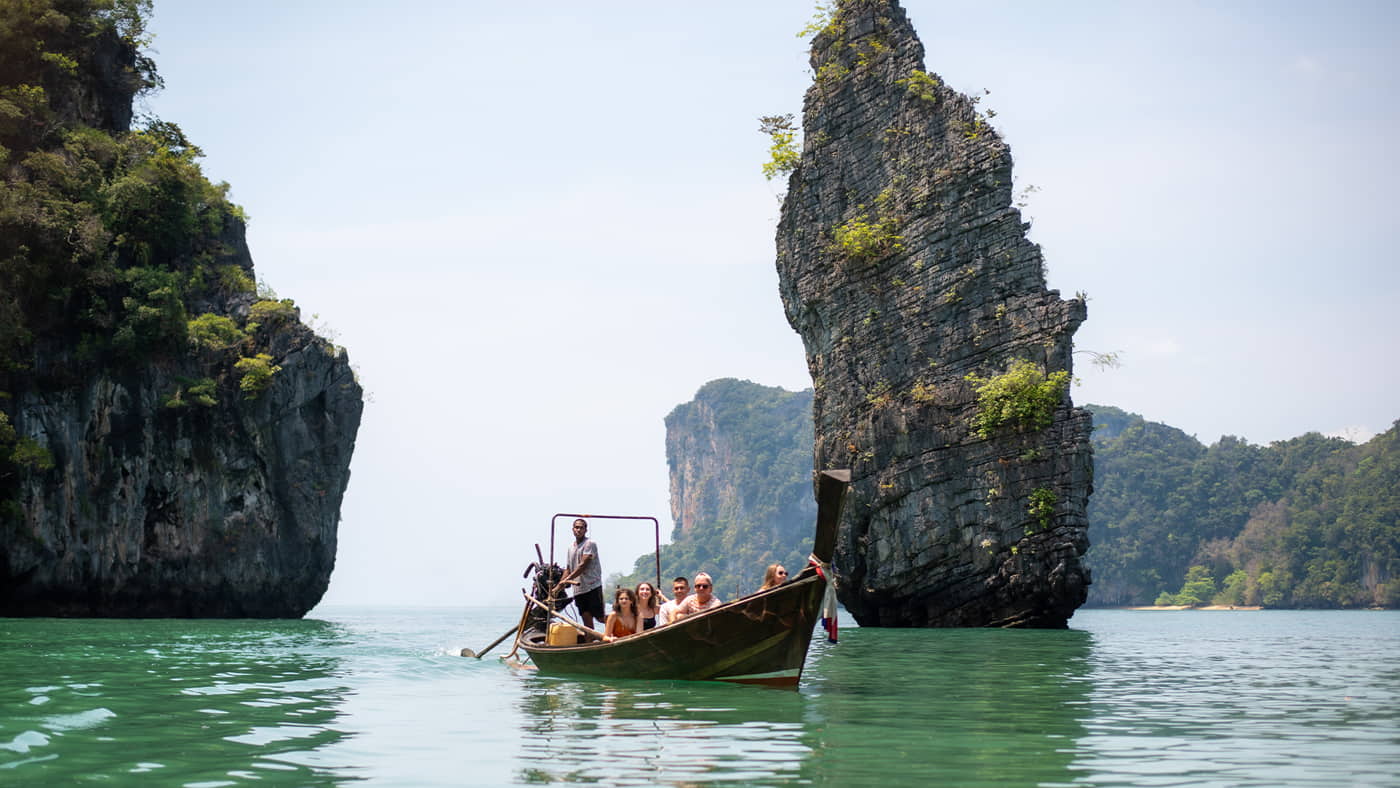Phangnga bay island hopping