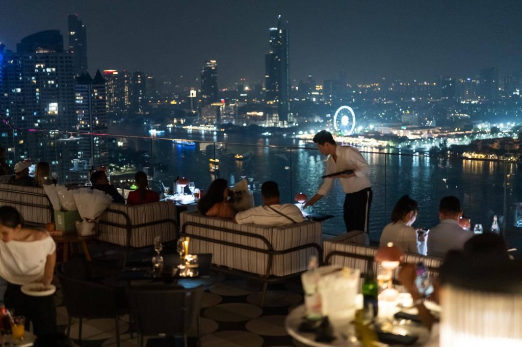 Seen rooftop Bangkok